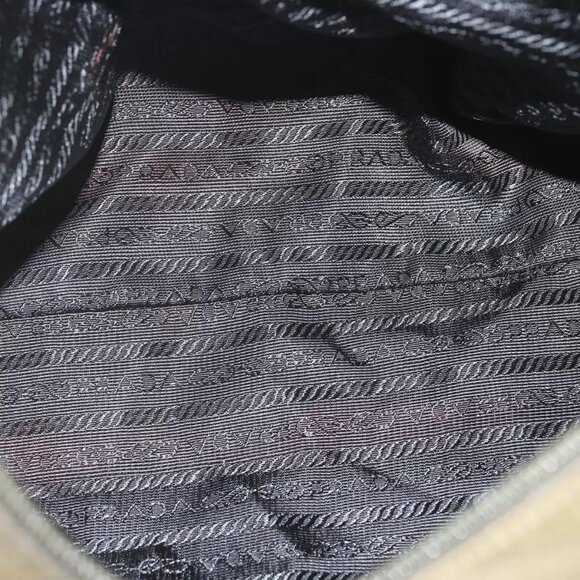 PRADA Tote Bag Nylon Khaki Auth - Picture 14 of 16